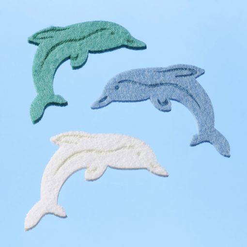 Golfinhos de Feltro