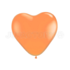 Balão em forma de coração - Laranja