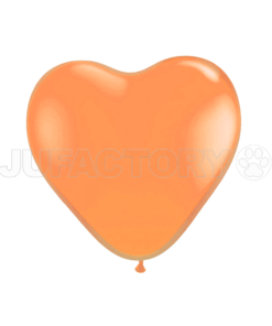 Balão em forma de coração - Laranja