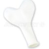 Balão em forma de coração - Branco