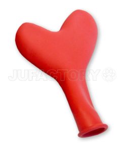 Balão em forma de coração - Vermelho