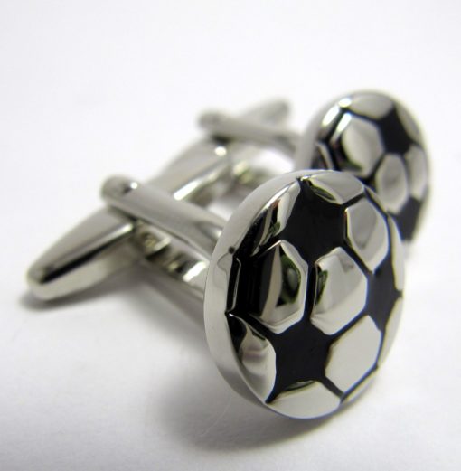 Botões de Punho Bolas de Futebol
