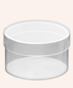 Caixa Acrílica Redonda com Tampa