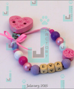 Corrente de chucha com nome